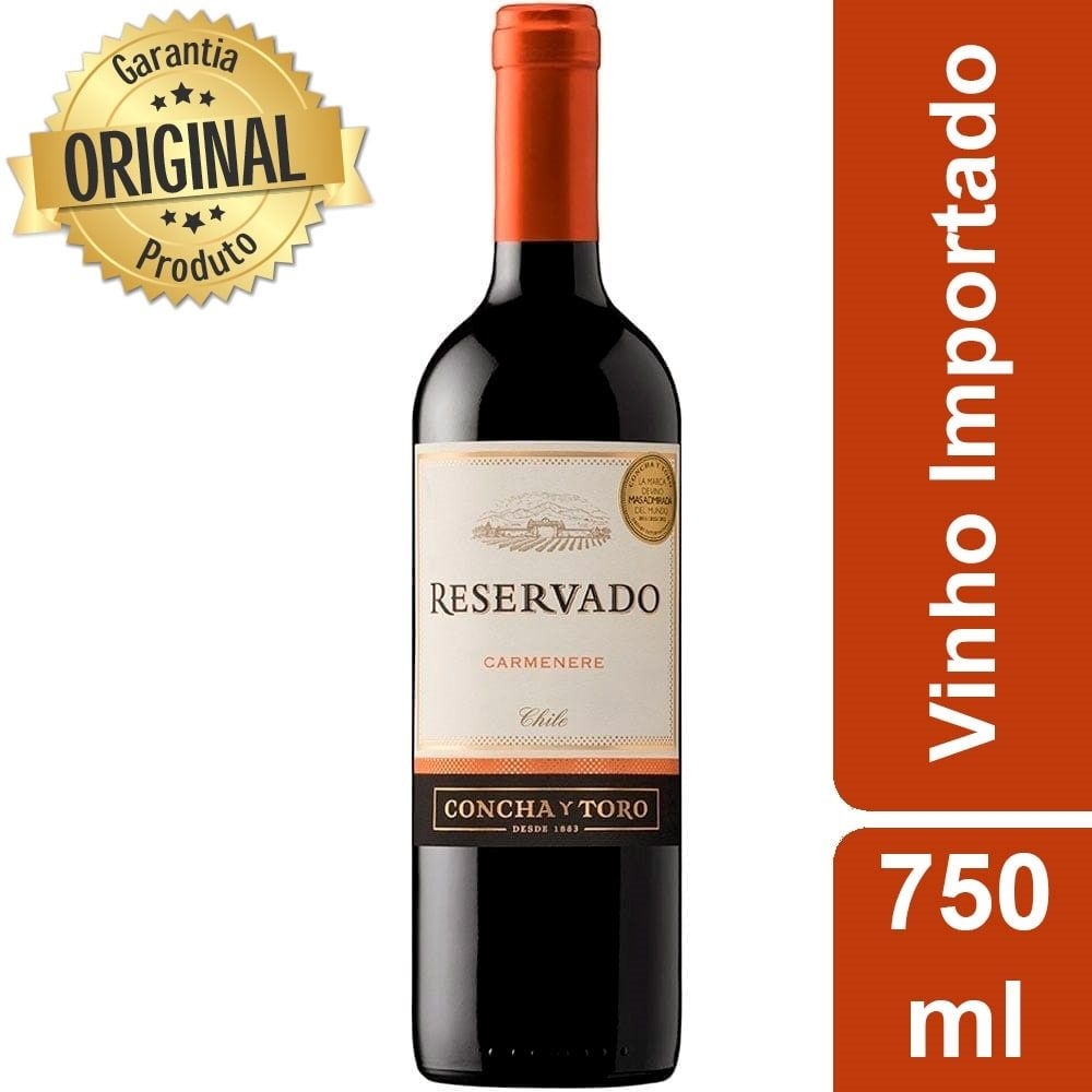 Vinho Concha Y Toro Reservado Carménère 750ml