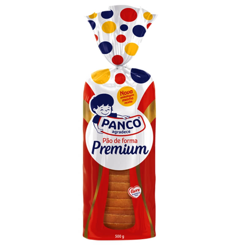 Pão de Forma Premium Panco 500g