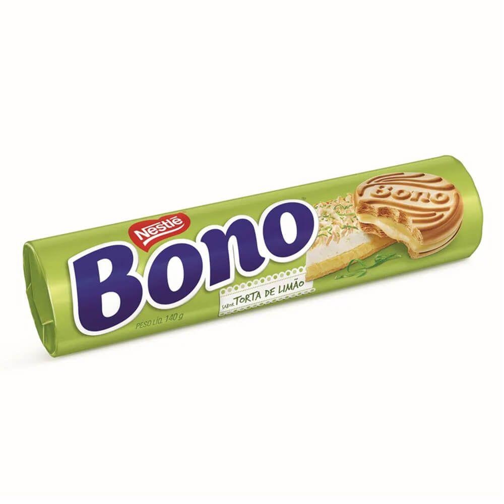 Biscoito Recheado Bono Limão 140g